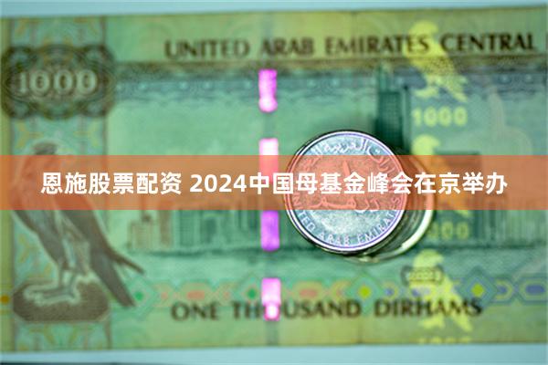 恩施股票配资 2024中国母基金峰会在京举办