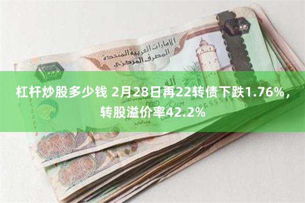 杠杆炒股多少钱 2月28日再22转债下跌1.76%，转股溢价率42.2%